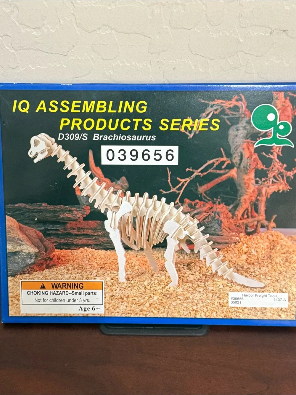 IQ Assembling Products 3D Wooden Model Kits ~ Dinosaur/Ant Forum/Cicada Lot of 4